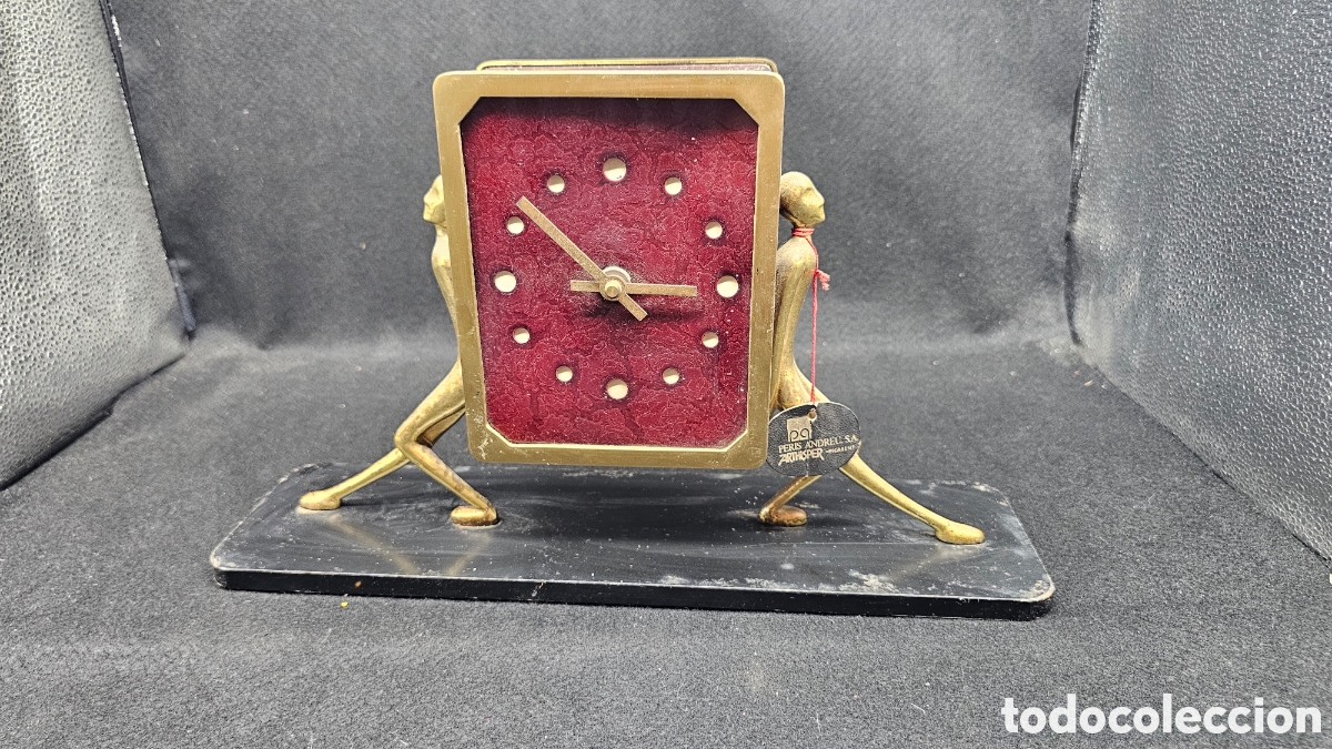 Vintage: Reloj vintage de sobremesa