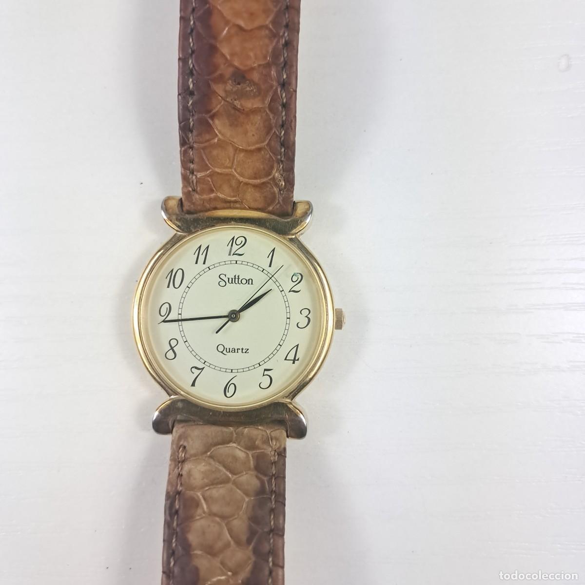 Vintage: Orologio da polso Sutton Quartz water resistant 100 ft vintage
