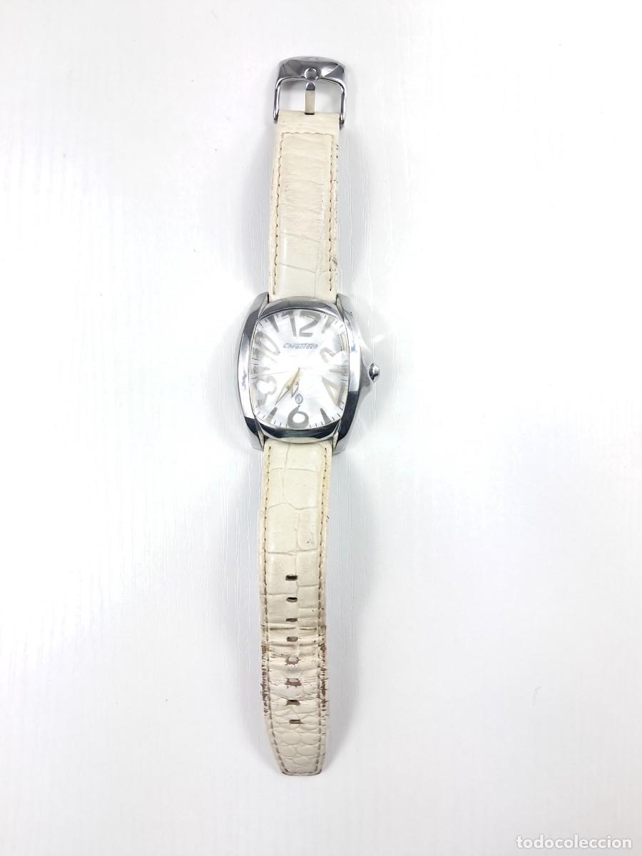 Vintage: Orologio Chronotech originale &ndash; vetro prisma bombato &ndash; cinturino in pelle originale