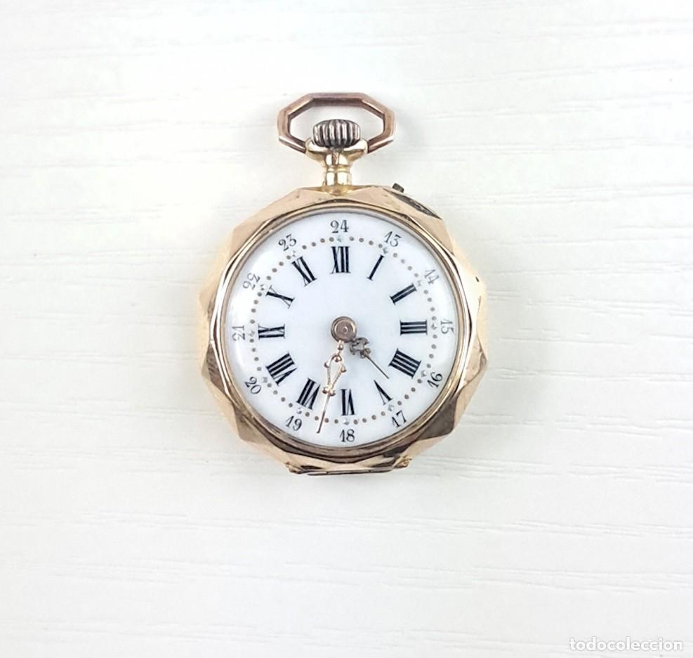 Vintage: Orologio da taschino in oro 18K funzionante &ndash; fine &lsquo;800
