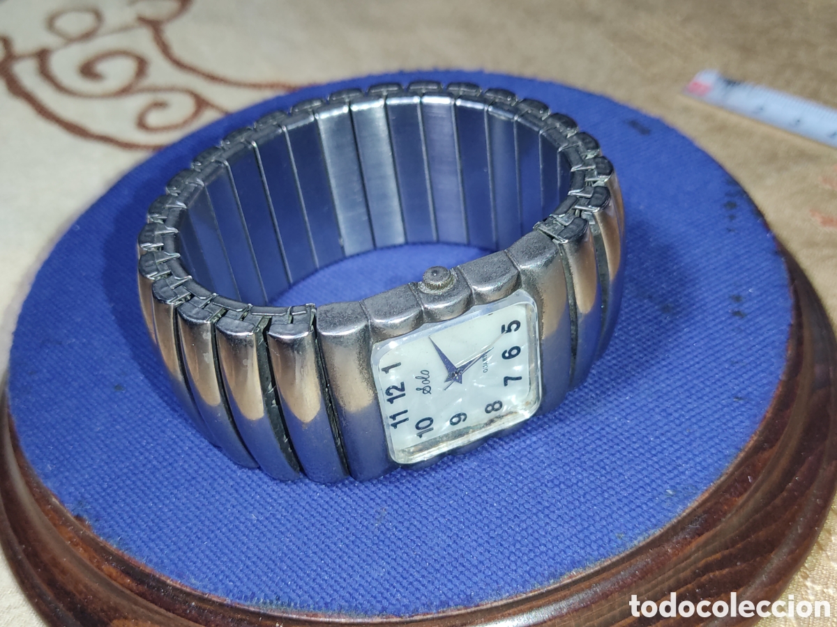 Vintage: Reloj Solo & Quart,correa el&aacute;stica.Vintage. - Foto 4