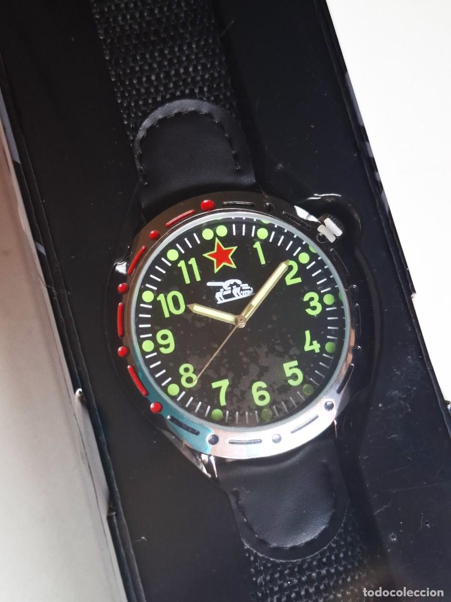 Vintage: RELOJ RUSSO DE COMANDANTE TANK - CAJA DE 50.MM DIAMETRO - NUEVO EN SU CAJA A ESTRENAR