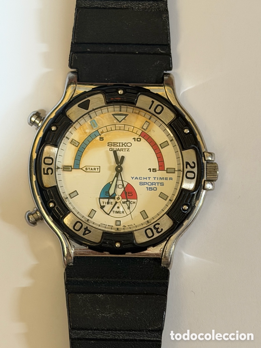 Vintage: Seiko Yacht Timer M835 Cuarzo A&ntilde;os 90