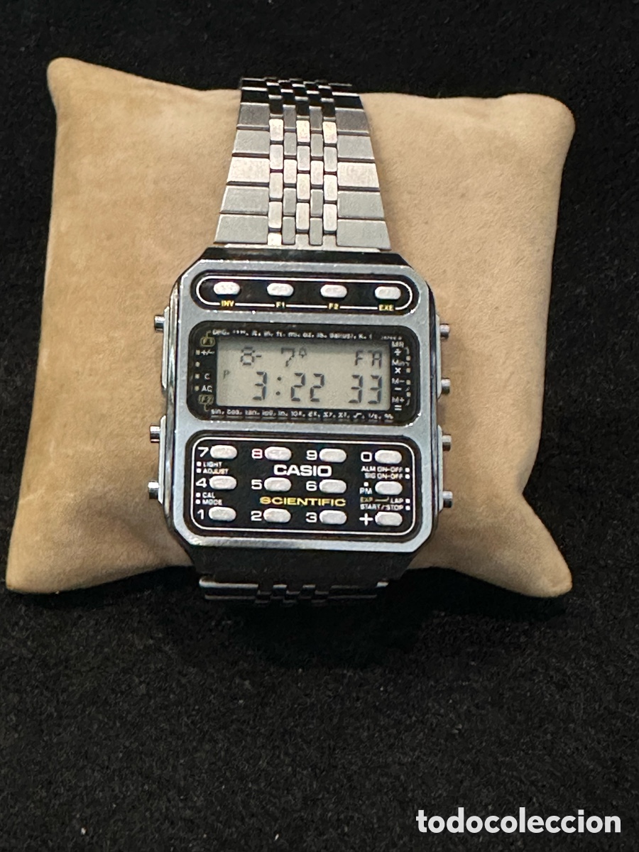 Vintage: RELOJ DE PULSERA QUARTZ MARCA CASIO MODELO CFX-200 DE LOS A&Ntilde;OS 80