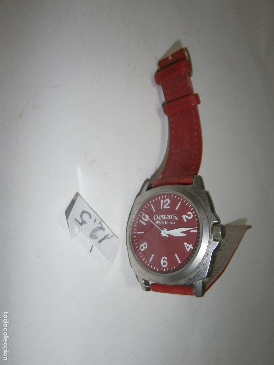 Vintage: ANTIGUO RELOJ VINTAGE PUBLICIDAD WHISKY DEWAR&acute;S