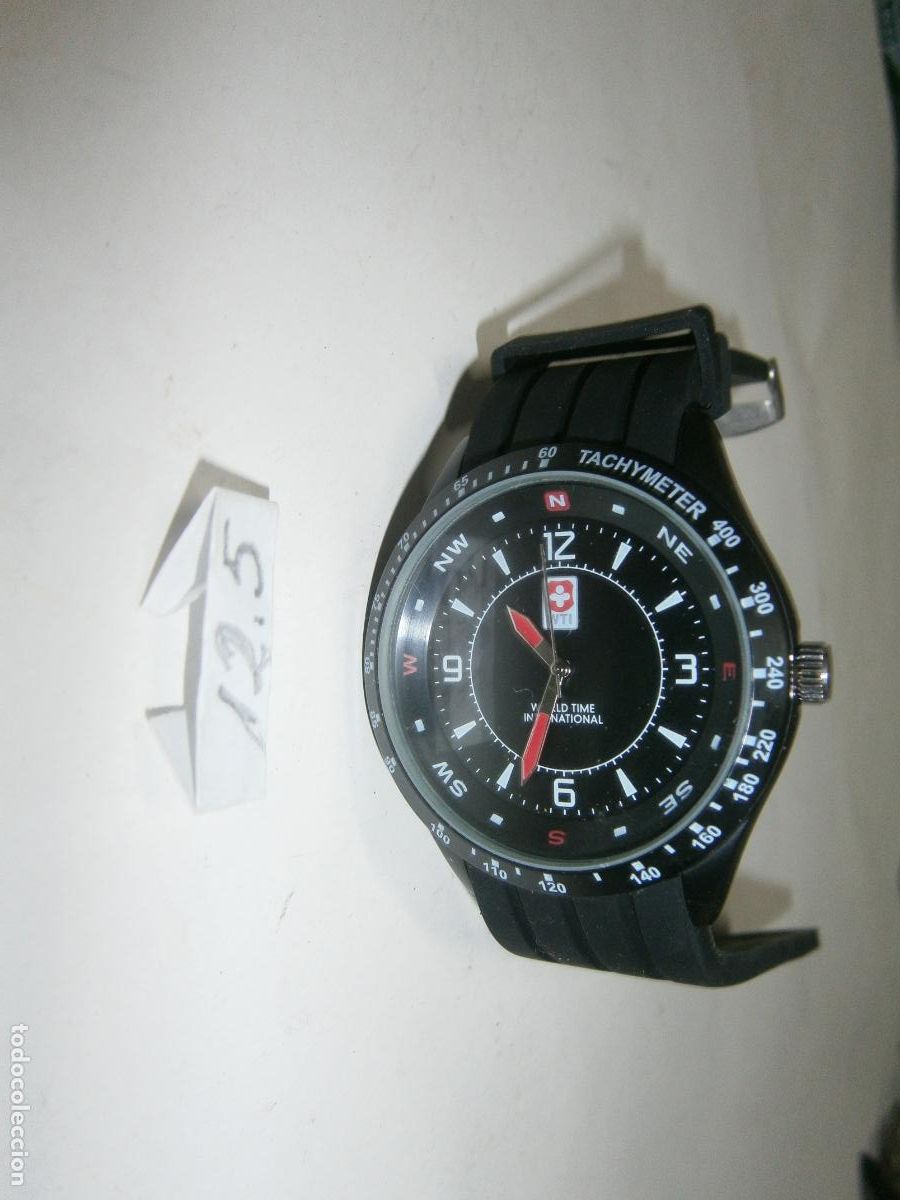 Vintage: ANTIGUO RELOJ VINTAGE WTI (World Time International)