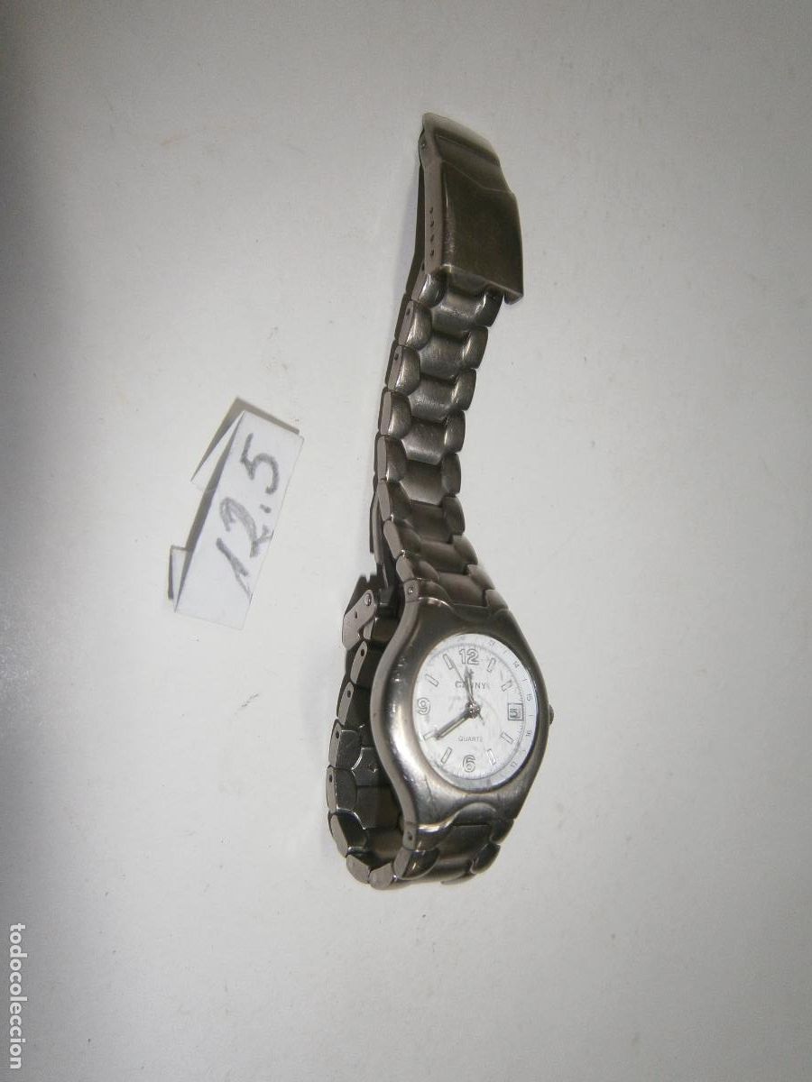 Vintage: ANTIGUO RELOJ VINTAGE CON CORREA METALICA