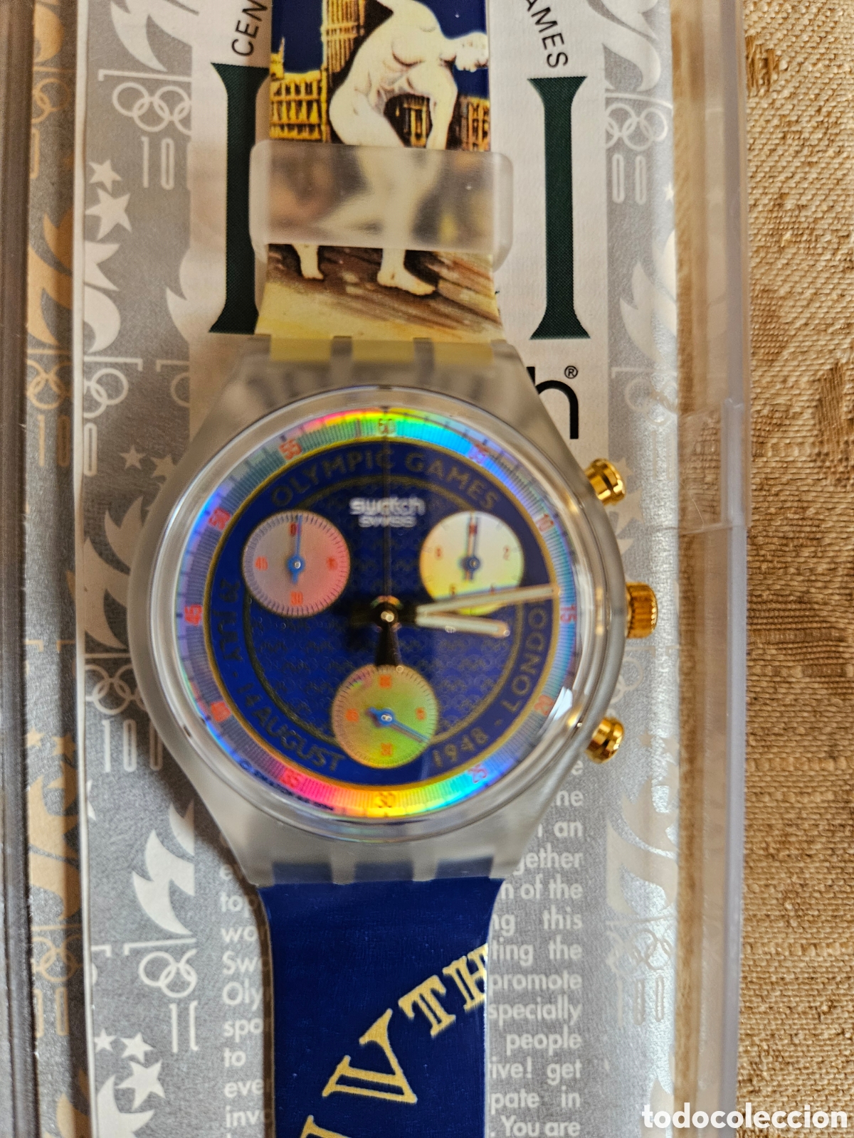 Vintage: Reloj swatch olimpiadas Atlanta 1994 nuevo