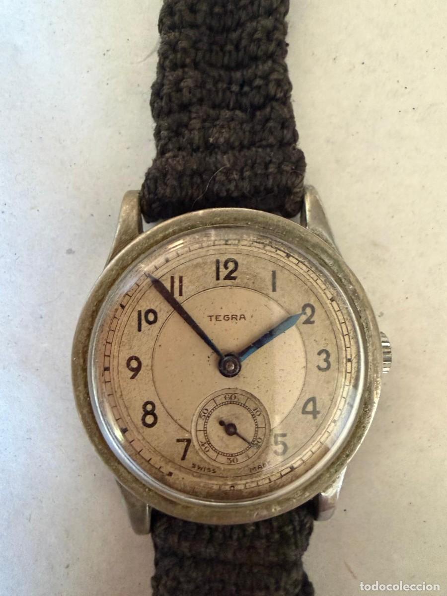 Vintage: Antiguo reloj TEGRA Swiss Made mec&aacute;nico de cuerda