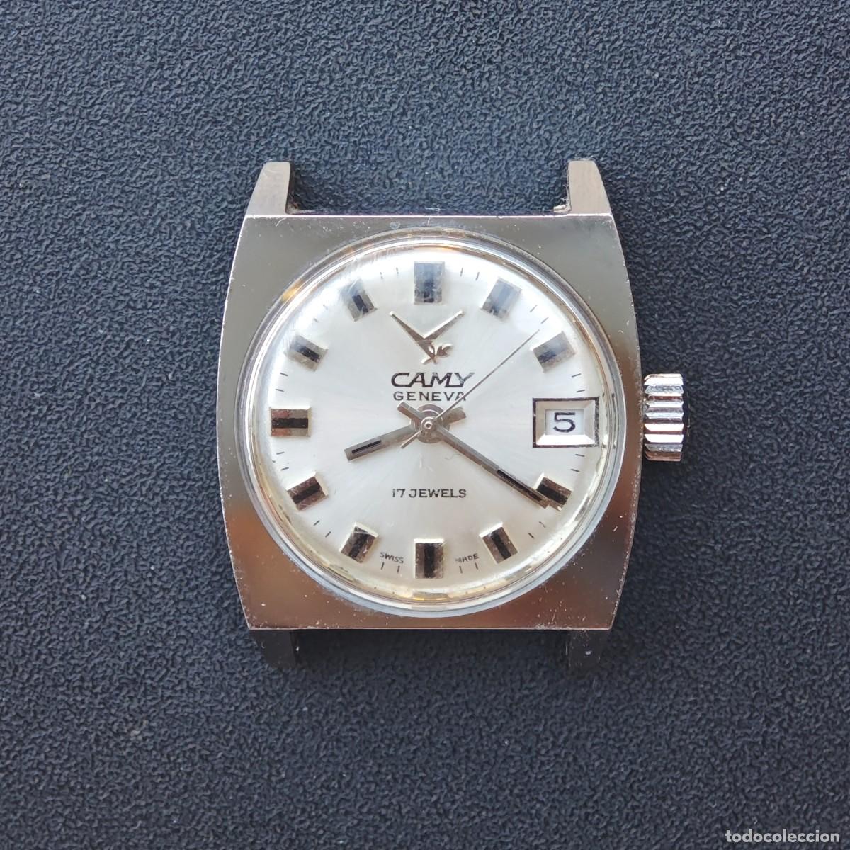 Vintage: CAMY Geneva 24mm reloj de cuerda vintage fhf 374 lady watch montre orologio