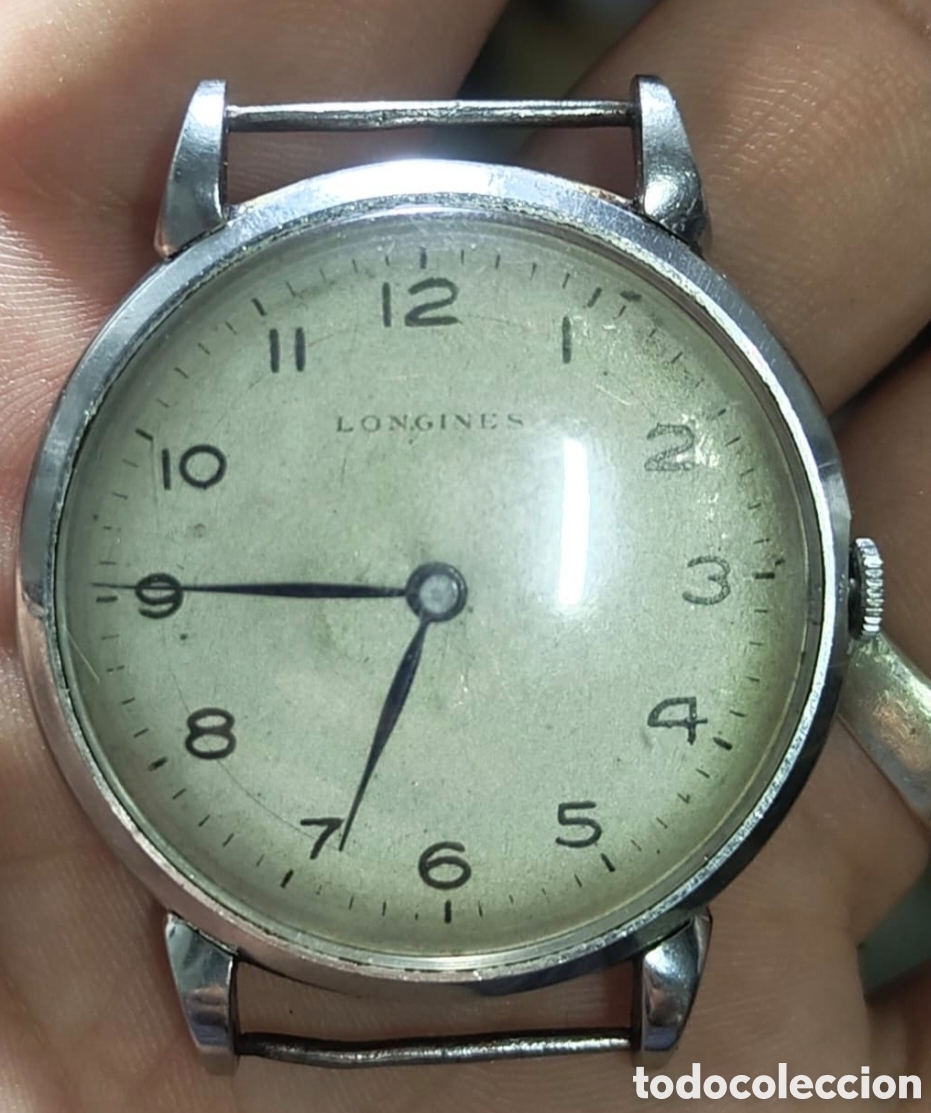 Vintage: Longines de cuerda manual Muy antiguo no funciona