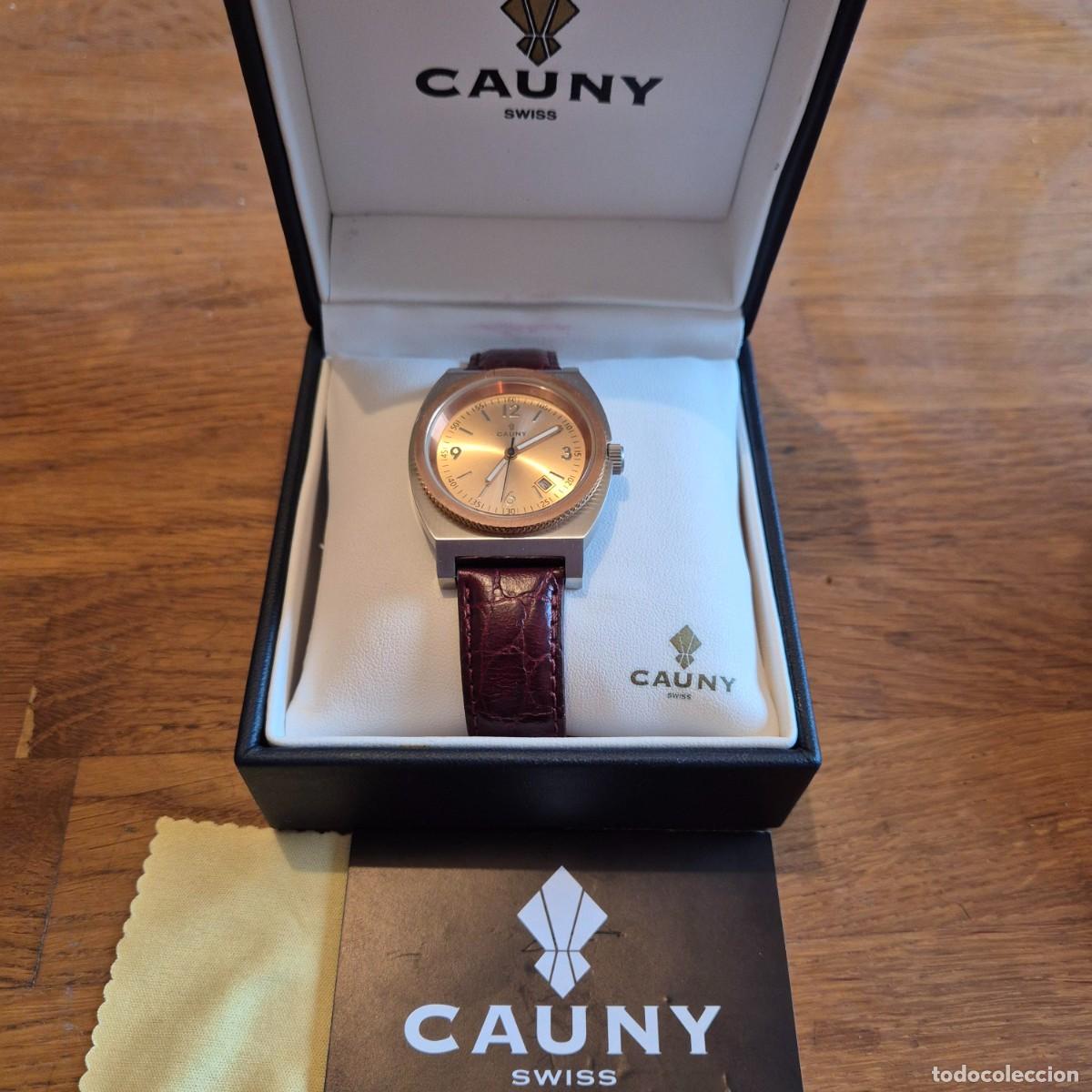 Vintage: Reloj de pulsera CAUNY