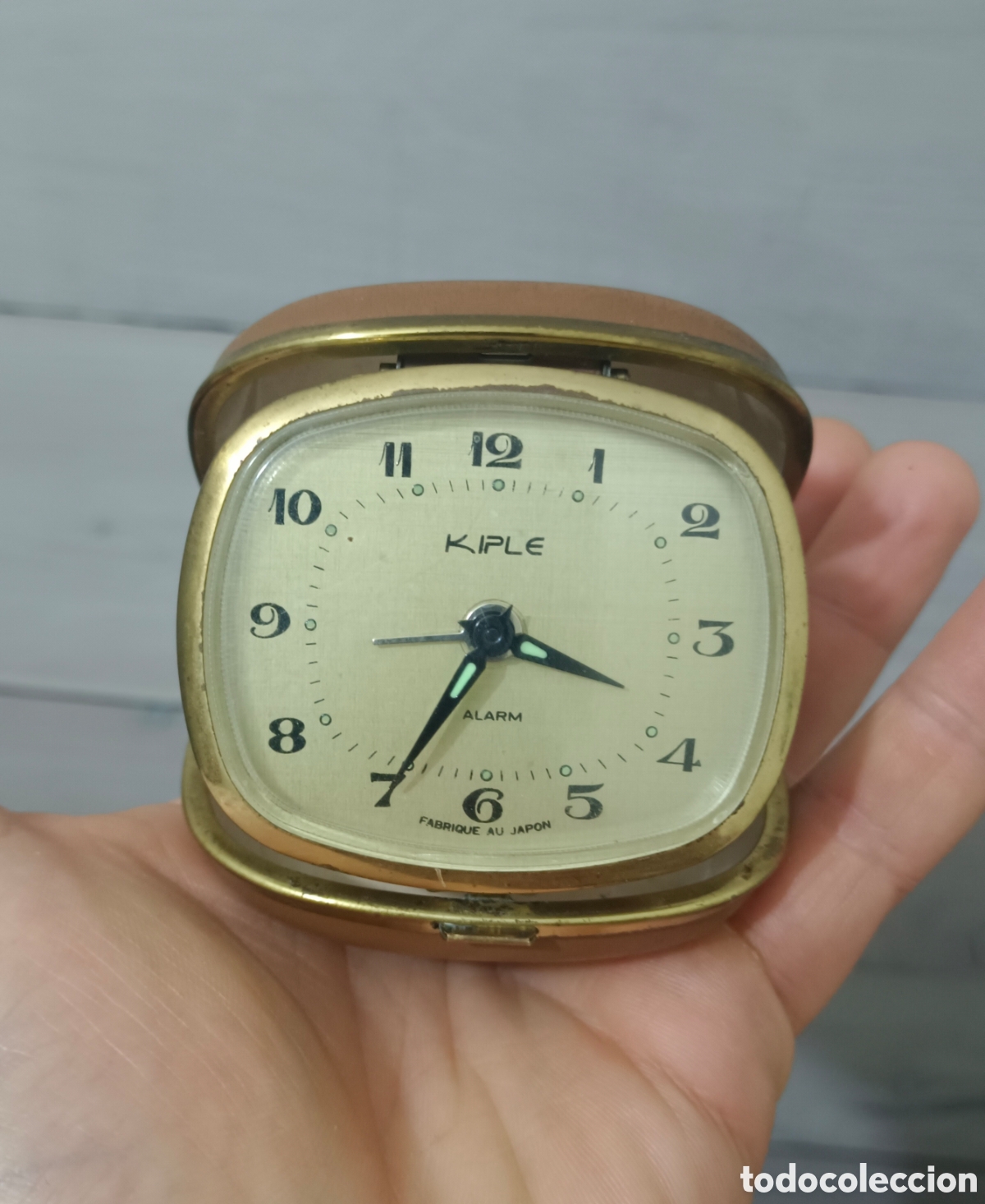Vintage: Antiguo reloj despertador Kiple made in japan para reparar