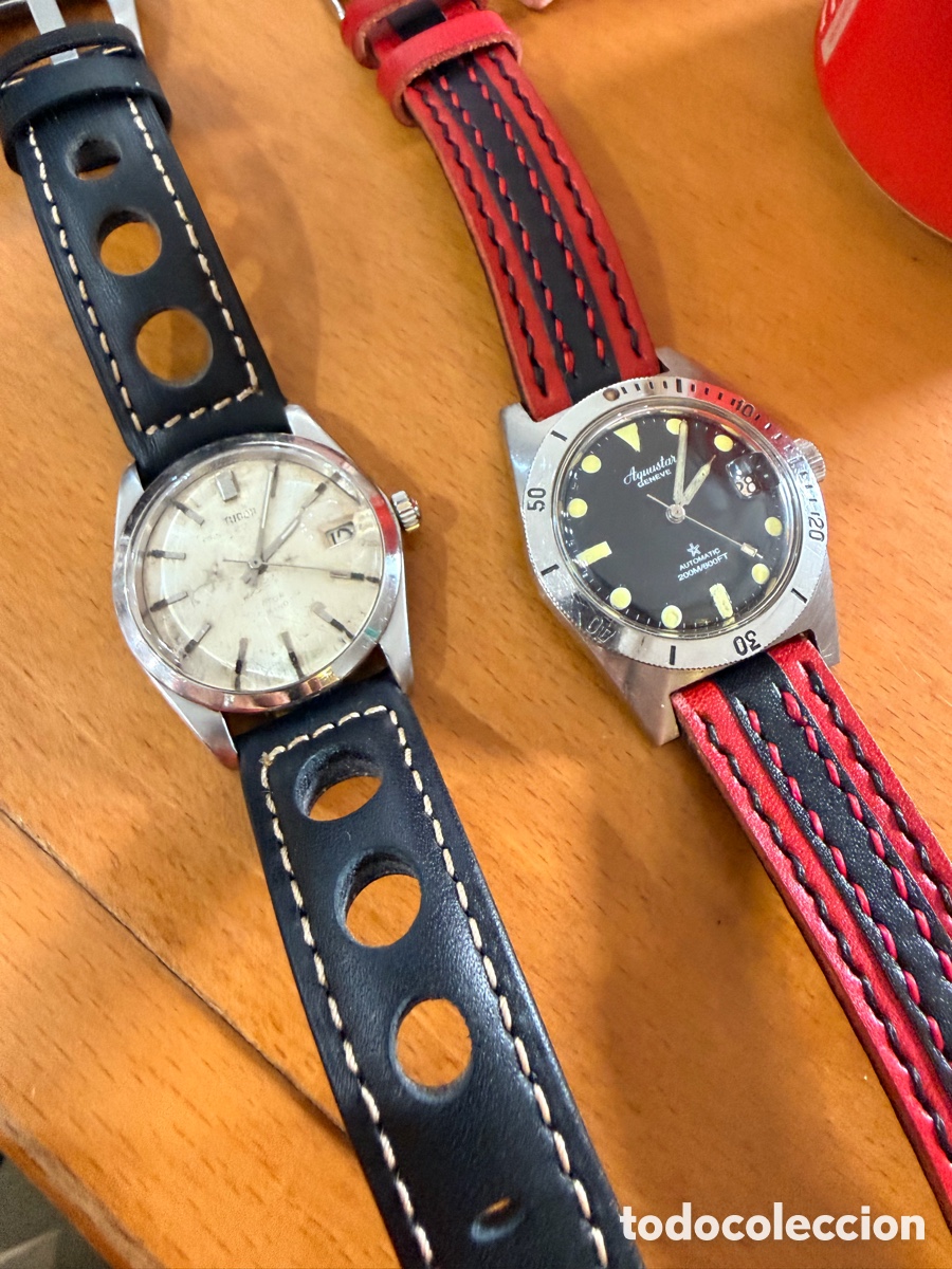 Vintage: Relojes Tudor y Aquastar autom&aacute;ticos.