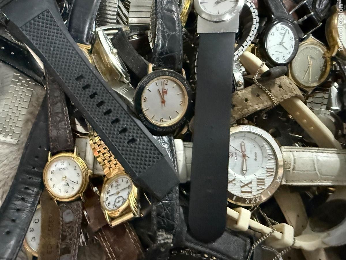 Vintage: GRAN LOTE DE RELOJES VINTAGE &mdash; MEC&Aacute;NICOS + CUARZO &mdash; REPARACI&Oacute;N, RESTAURACI&Oacute;N Y REPUESTOS