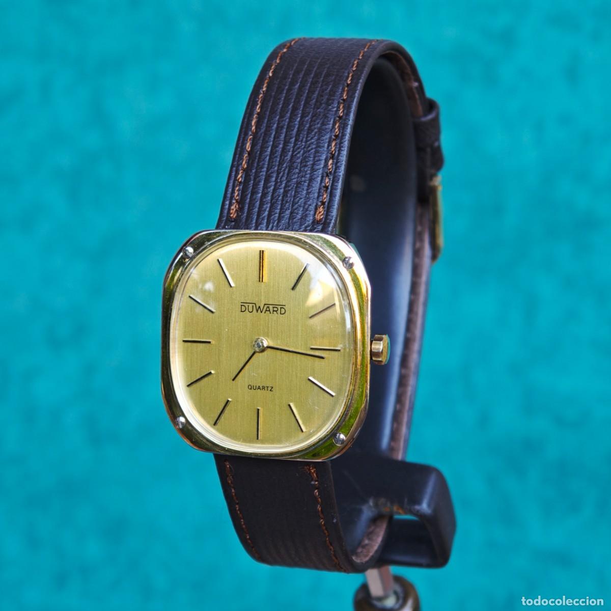 Vintage: DUWARD reloj quartz vintage PUW 535 montre orologio watch NOS
