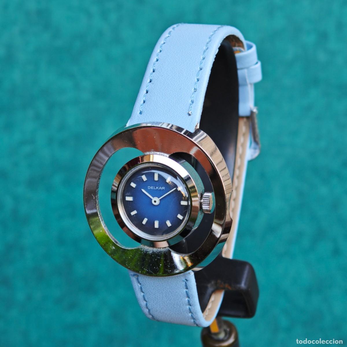 Vintage: DELKAR reloj de cuerda vintage watch montre orologio NOS