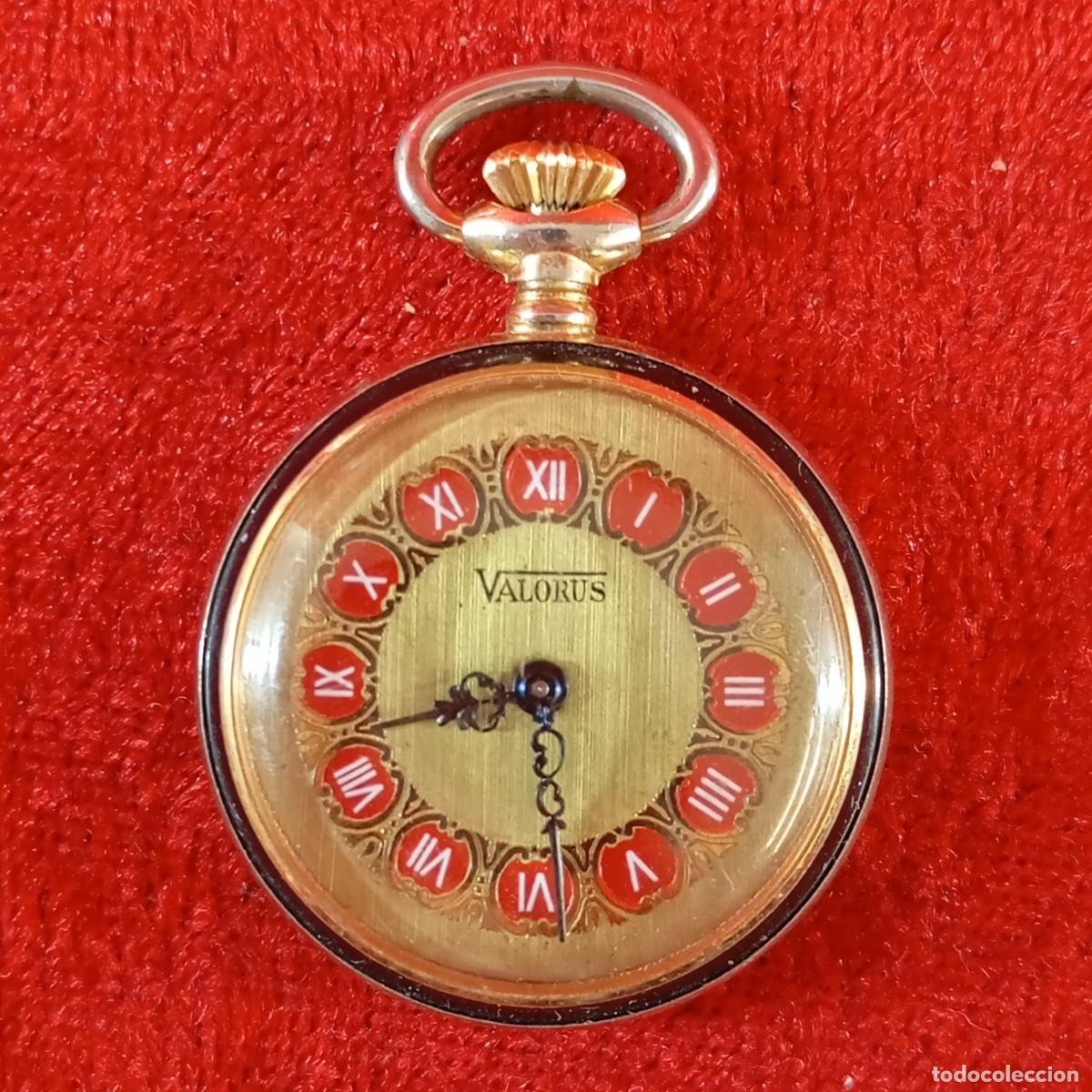 Vintage: RELOJ DE BOLSILLO - VALORUS - CARGA MANUAL O PILA - SE DESCONOCE ESTADO / 3227