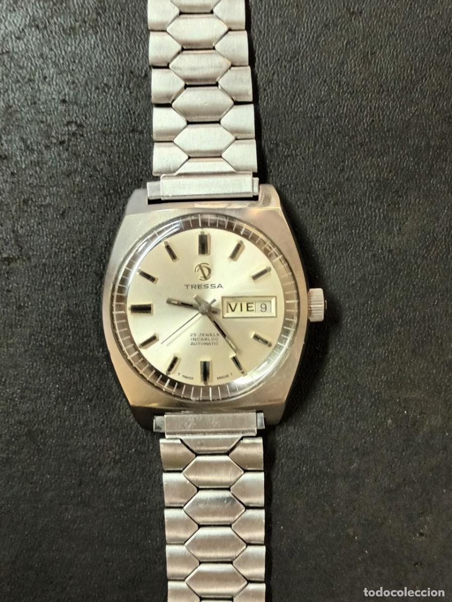 Vintage: reloj Tressa incabloc automatic - Foto 3