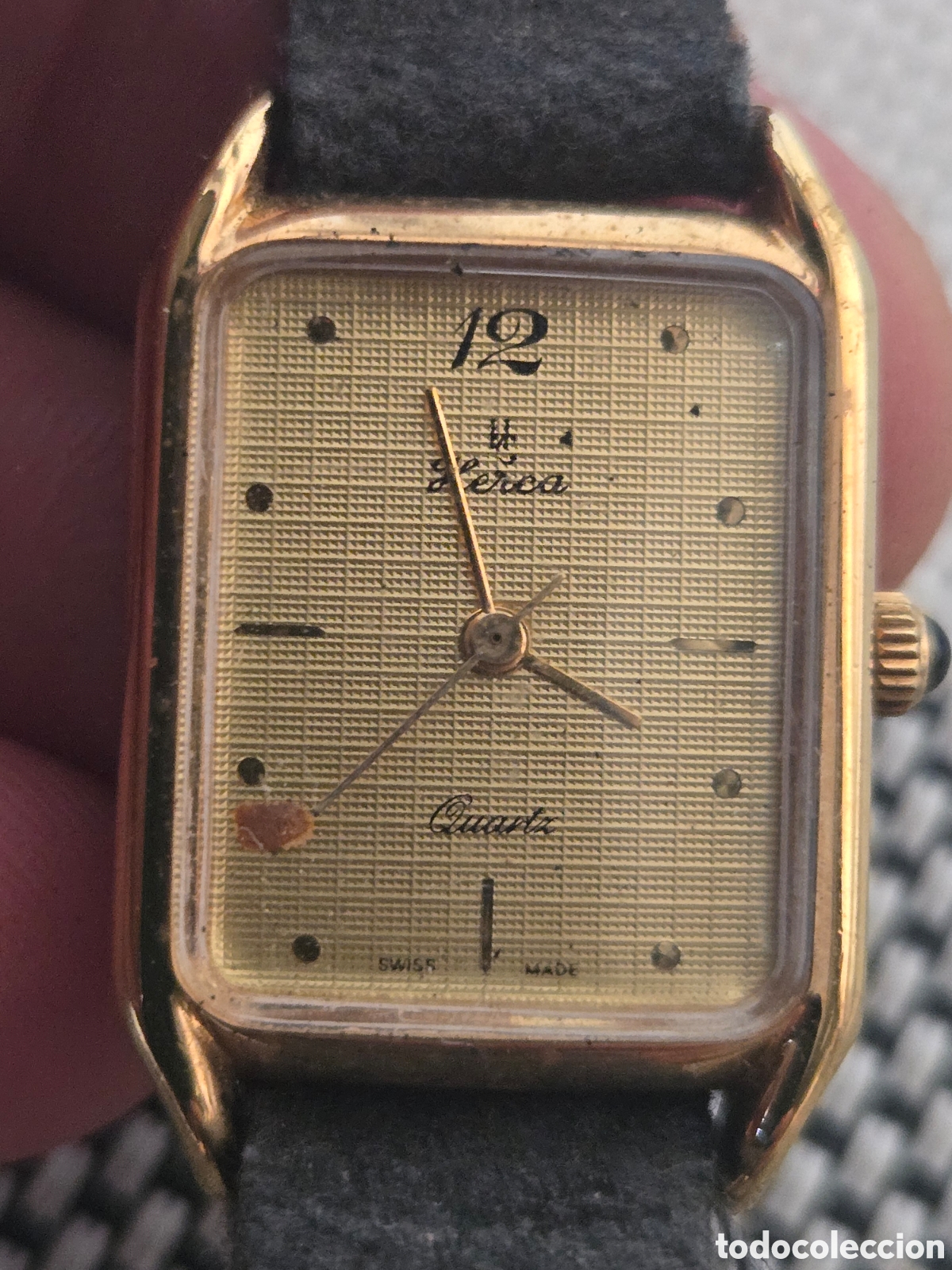 Vintage: Reloj pulsera quartz Se&ntilde;ora Herca
