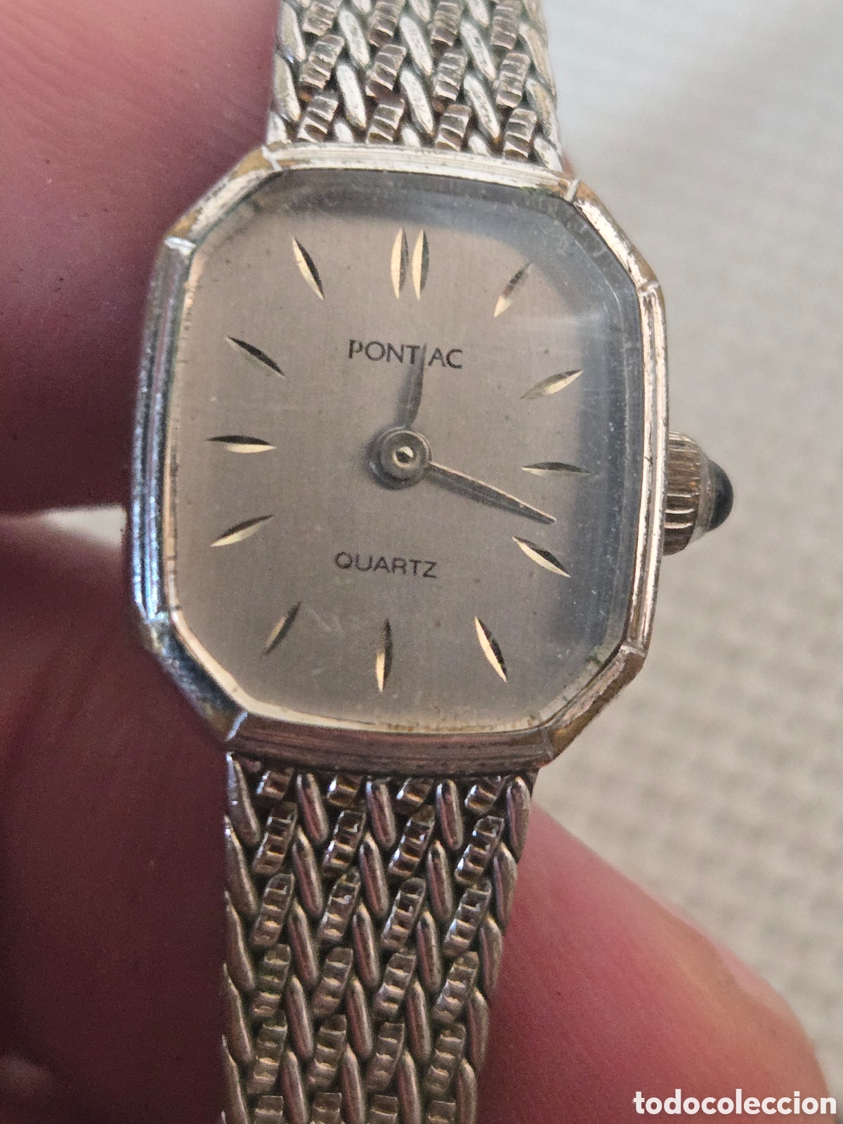 Vintage: Reloj pulsera quartz Se&ntilde;ora Pontiac
