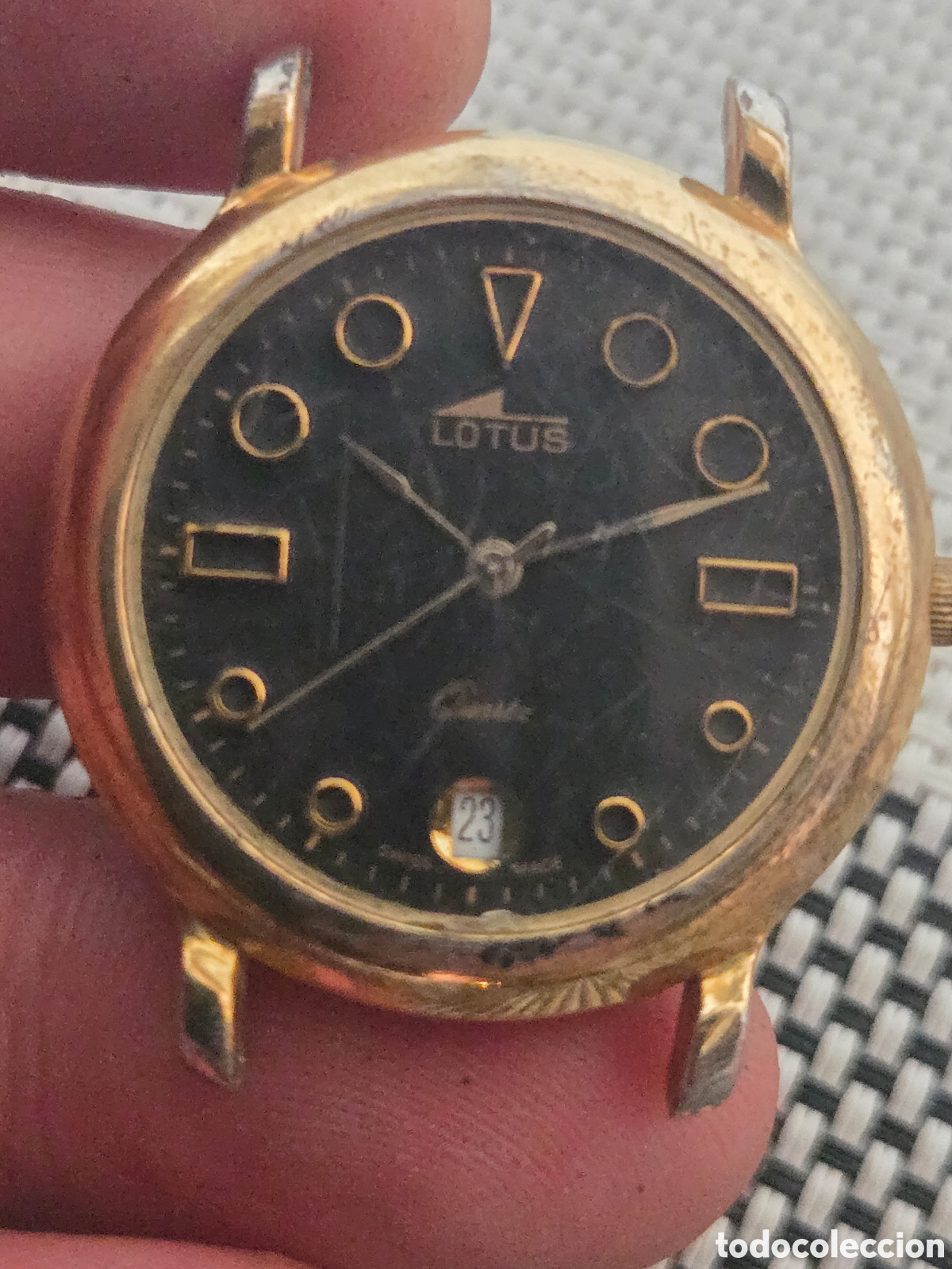 Vintage: Reloj pulsera quartz Lotus