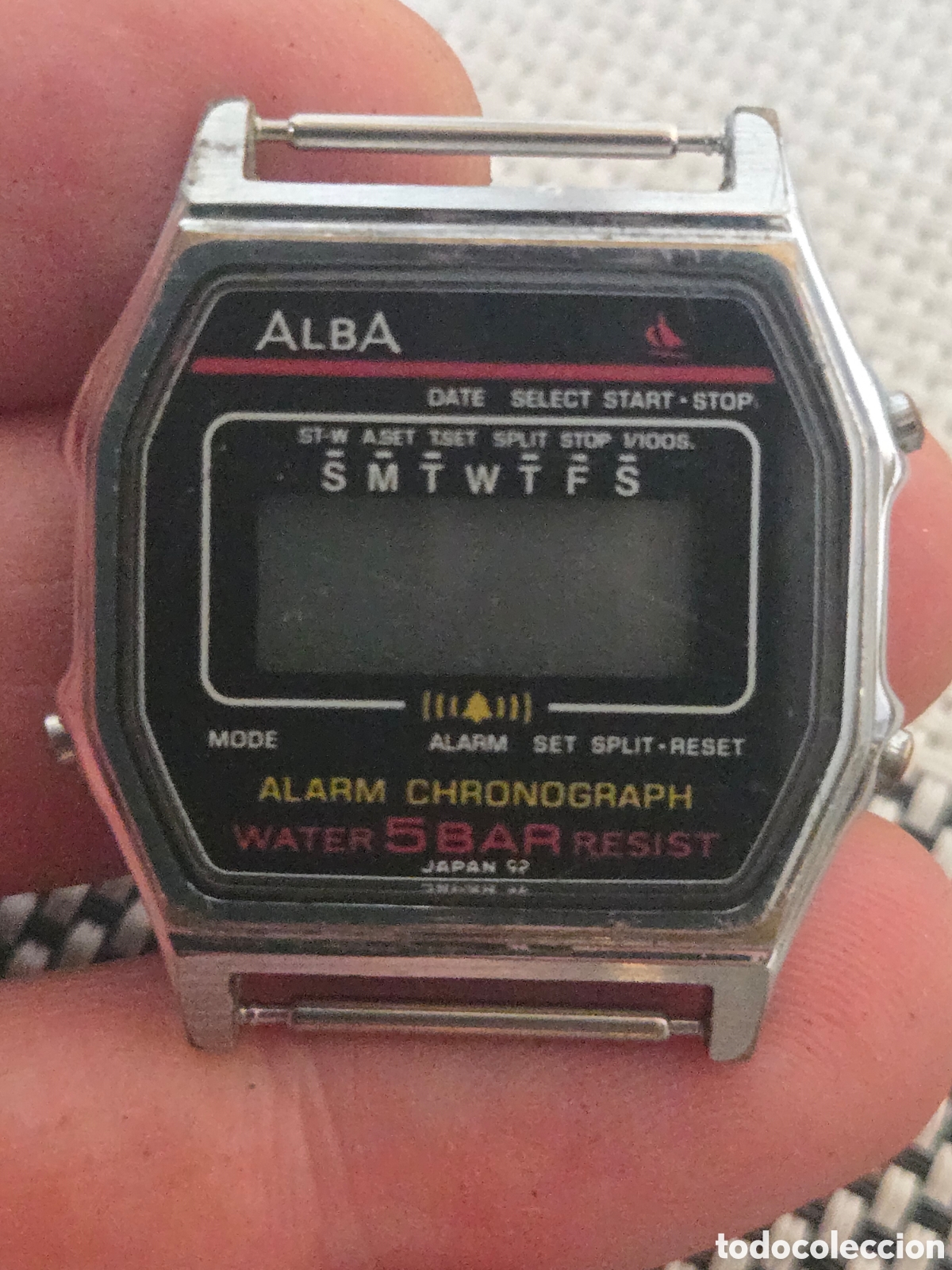 Vintage: Reloj pulsera Digital Alba