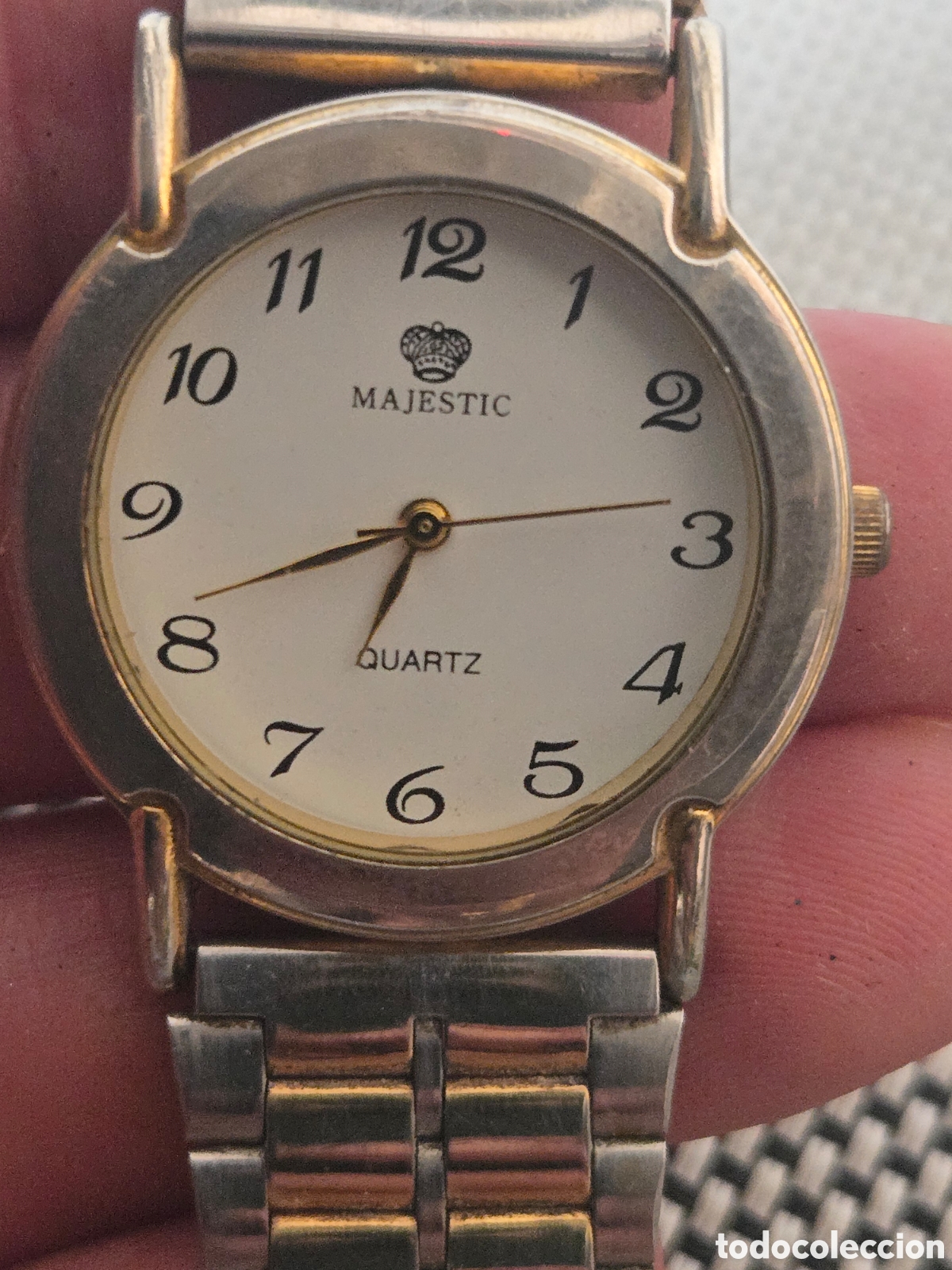 Vintage: Reloj pulsera quartz Se&ntilde;ora Majestic