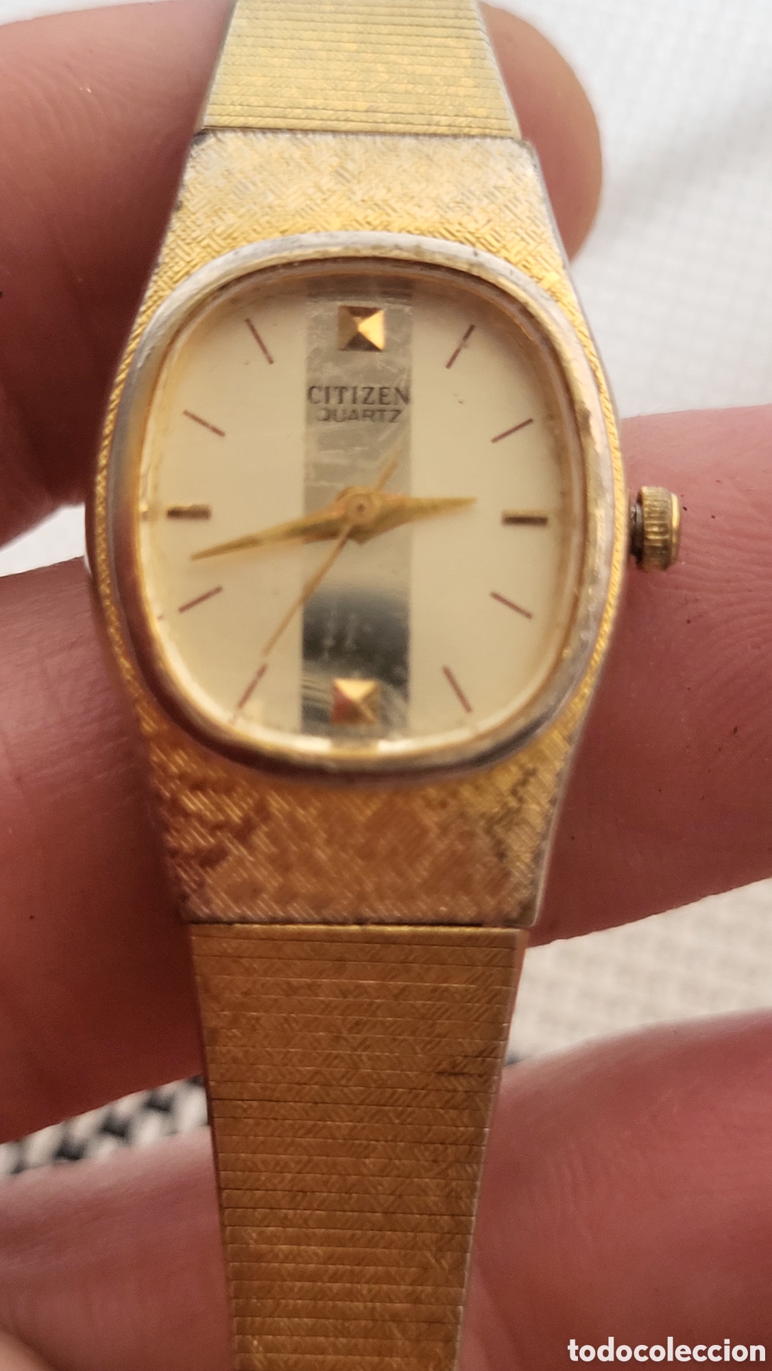 Vintage: Reloj pulsera quartz Se&ntilde;ora Citizen