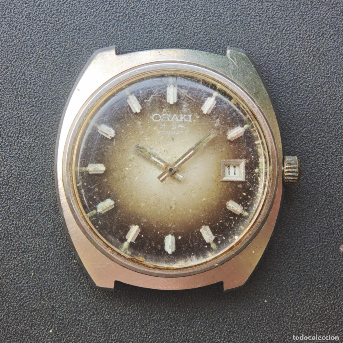 Vintage: OSAKI 38mm reloj automatico acero vintage eta 2783 watch montre orologio