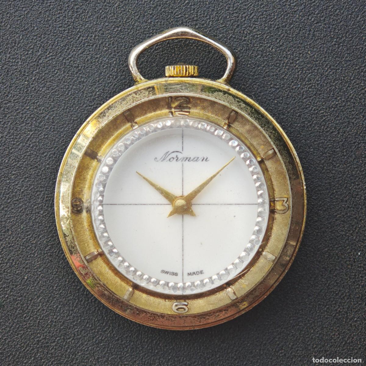 Vintage: NORMAN Reloj de bolsillo vintage BF 866 pocket watch montre orologio