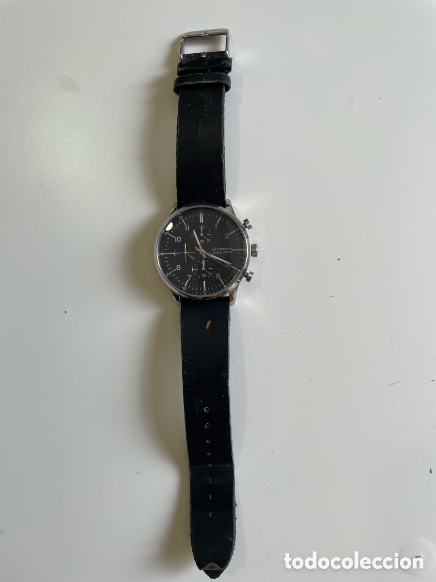 Vintage: Reloj Viceroy Chronograph 432291 Hombre - Esfera Negra