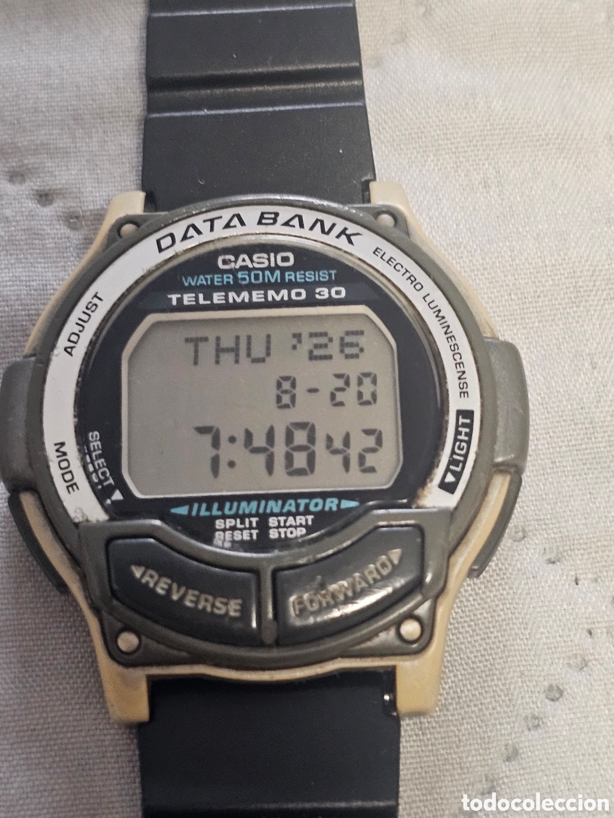 Vintage: Reloj Casio Data Bank