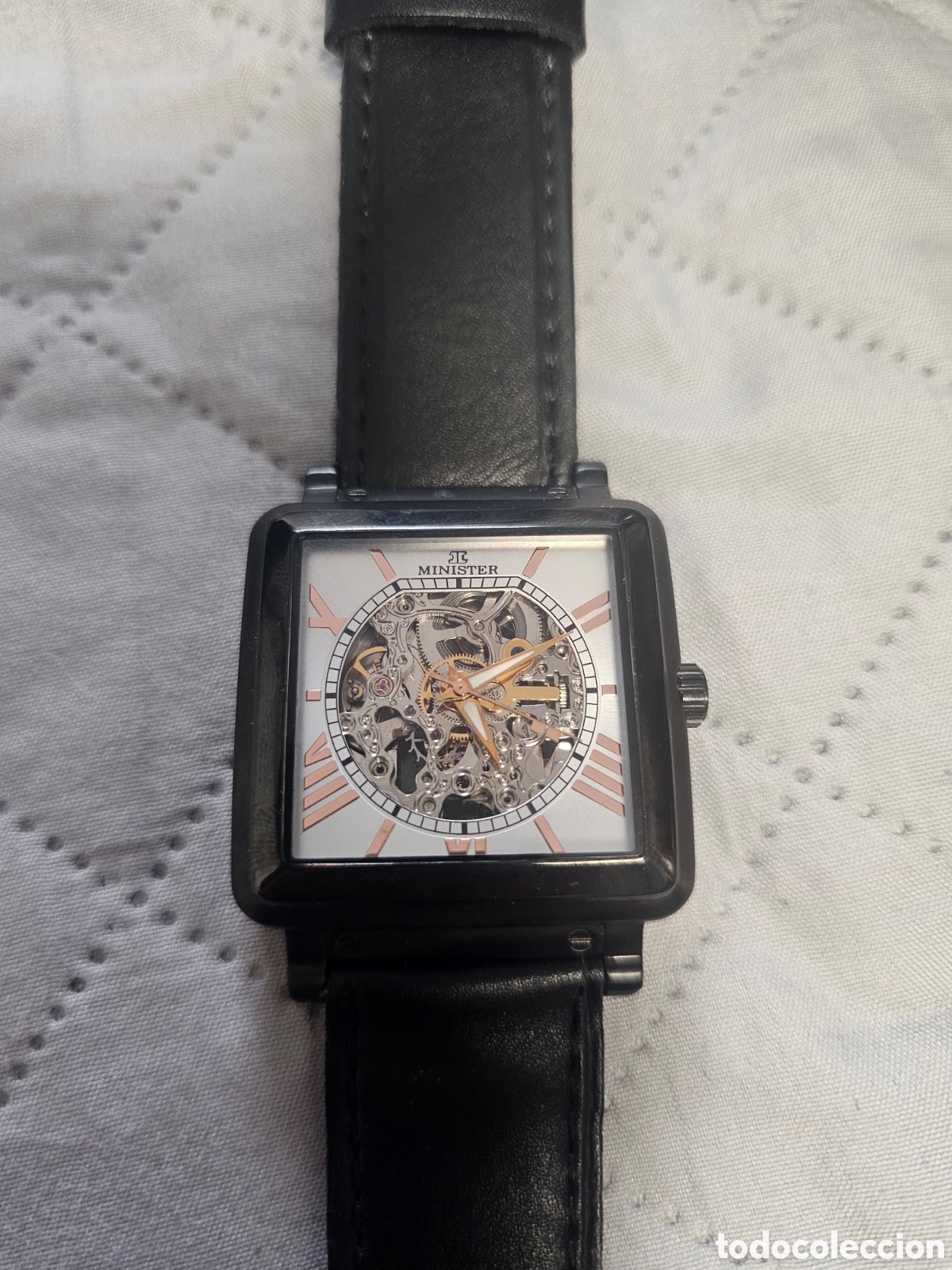 Vintage: Reloj Minister Esqueletor ( leer)