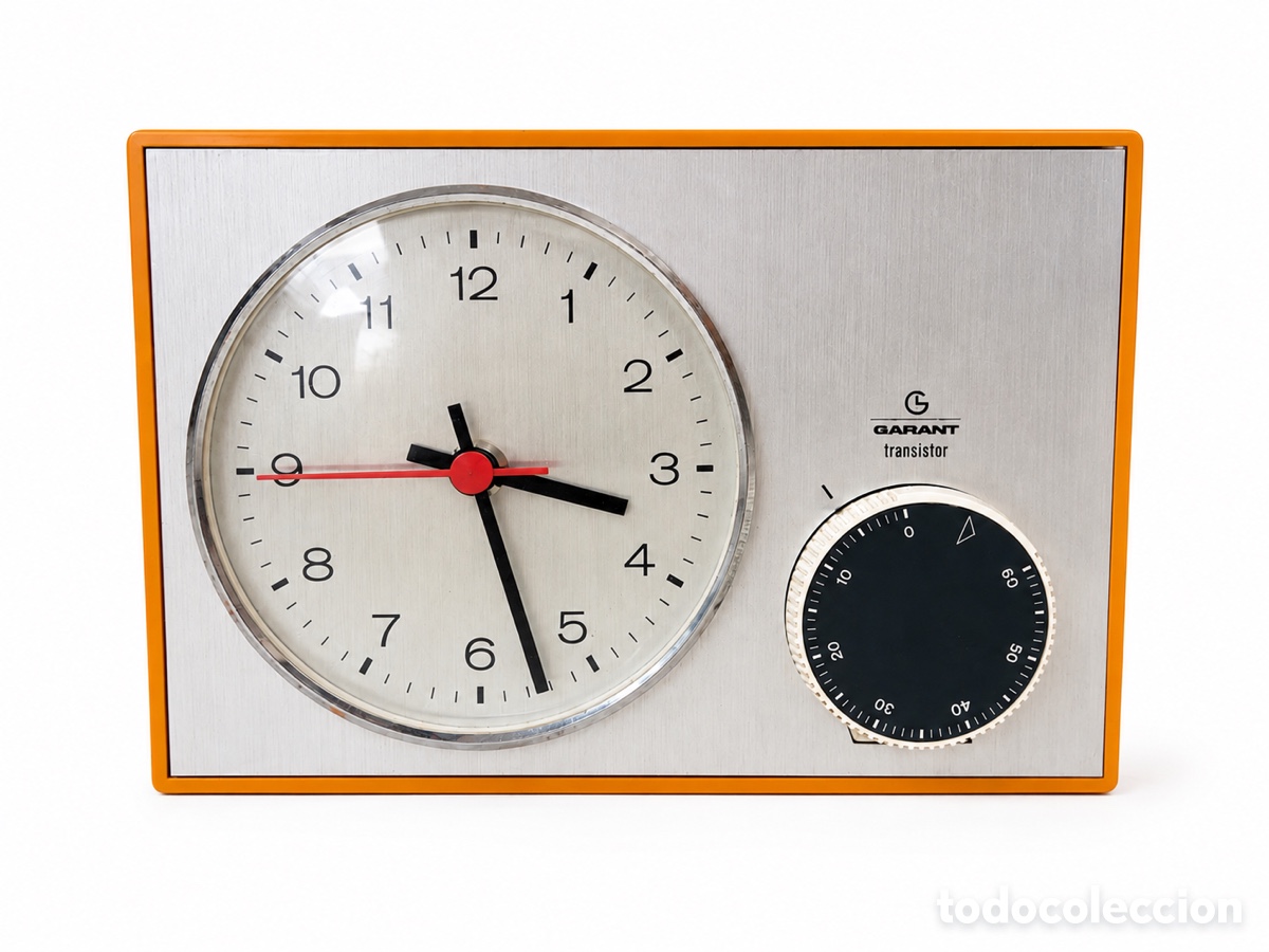 Vintage: Reloj Garant Transistor Alemania Occidental 1968-1975