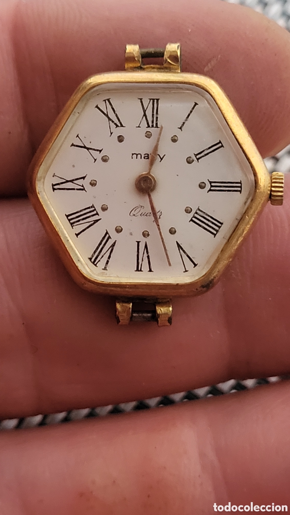 Vintage: Reloj pulsera quartz Se&ntilde;ora Maty