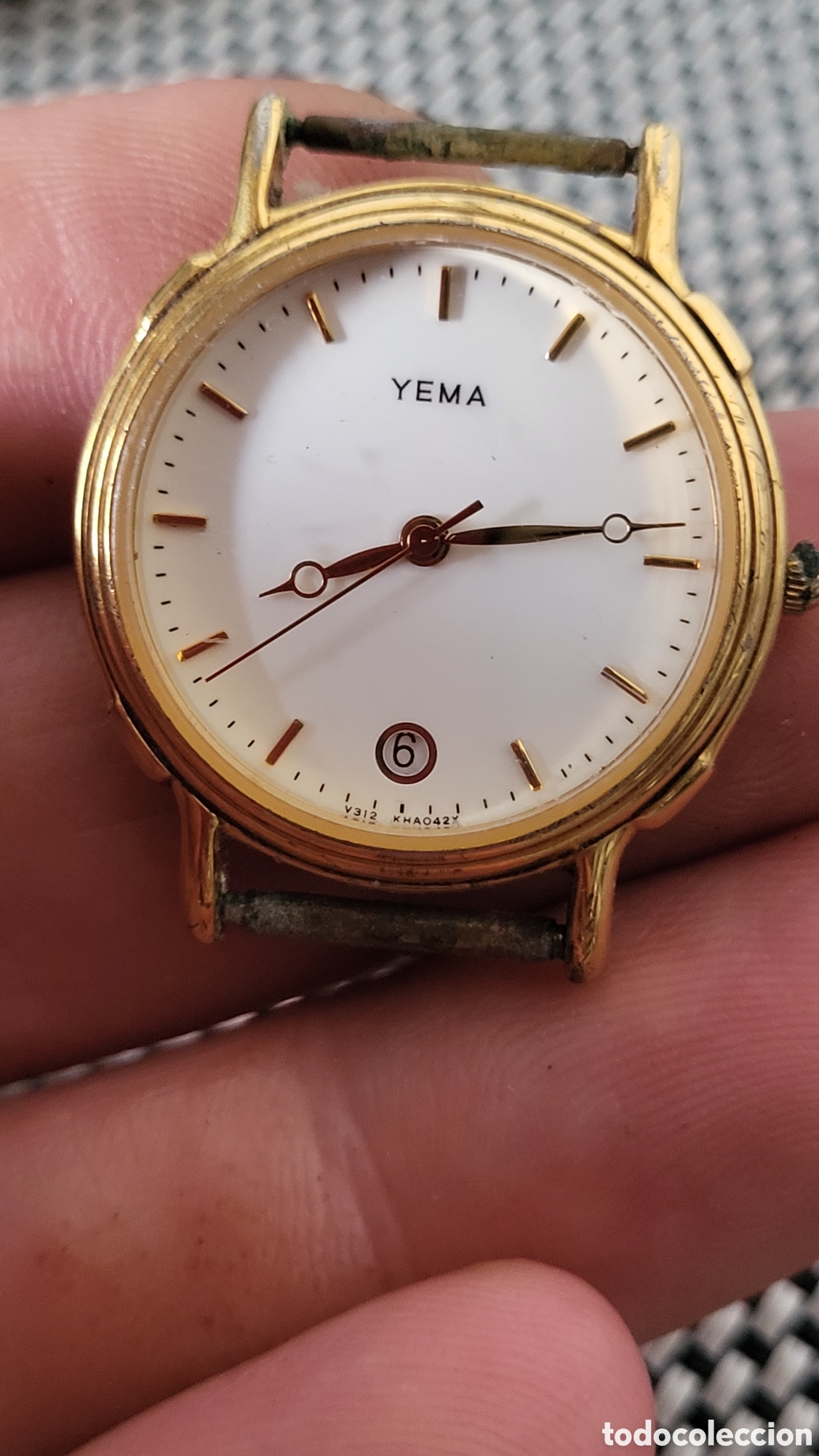 Vintage: Reloj pulsera quartz Se&ntilde;ora Yema