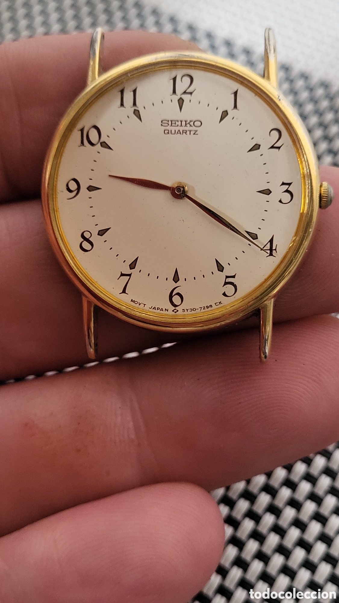 Vintage: Reloj pulsera quartz Se&ntilde;ora Seiko
