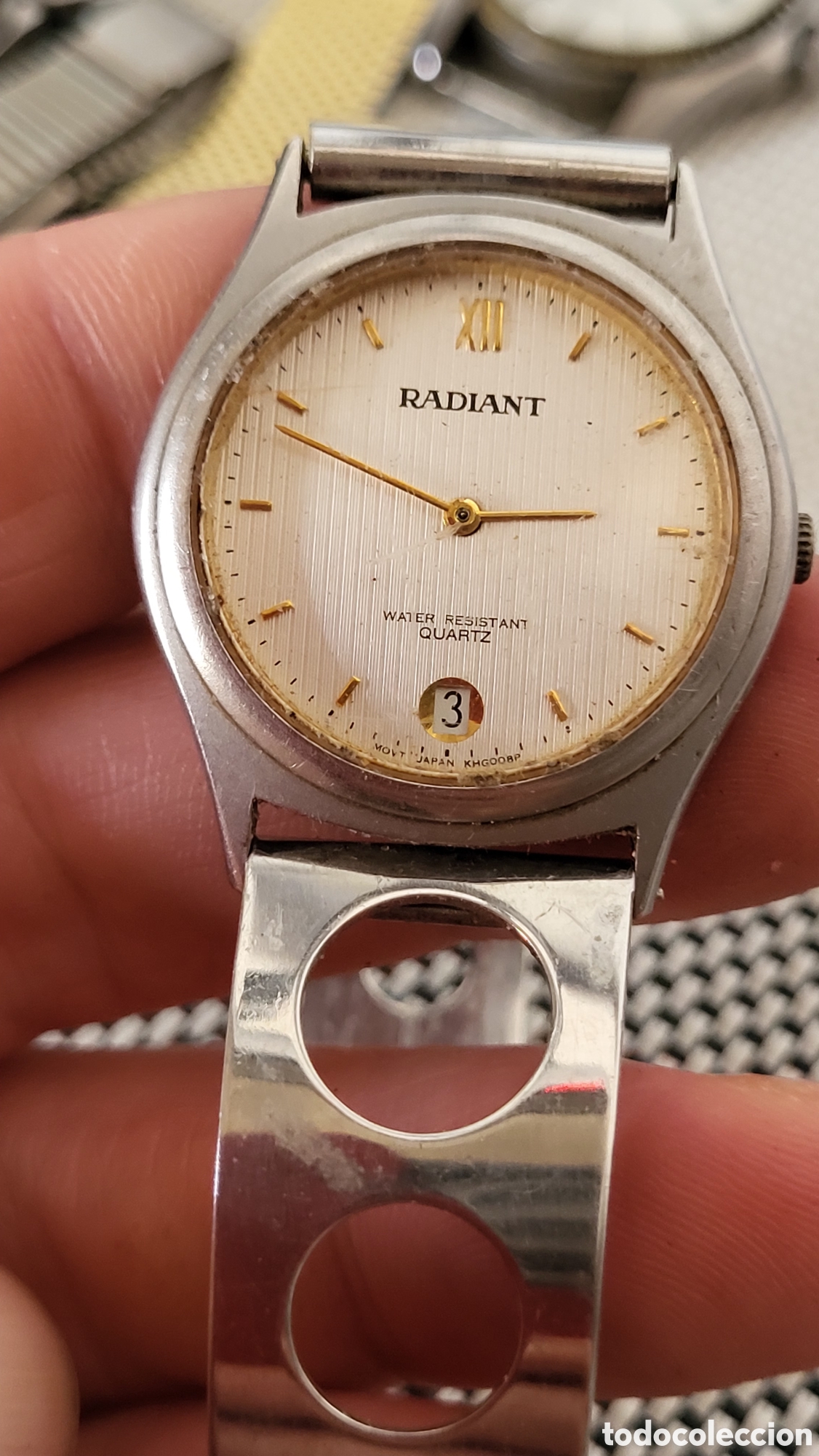 Vintage: Reloj pulsera quartz Se&ntilde;ora Radiant