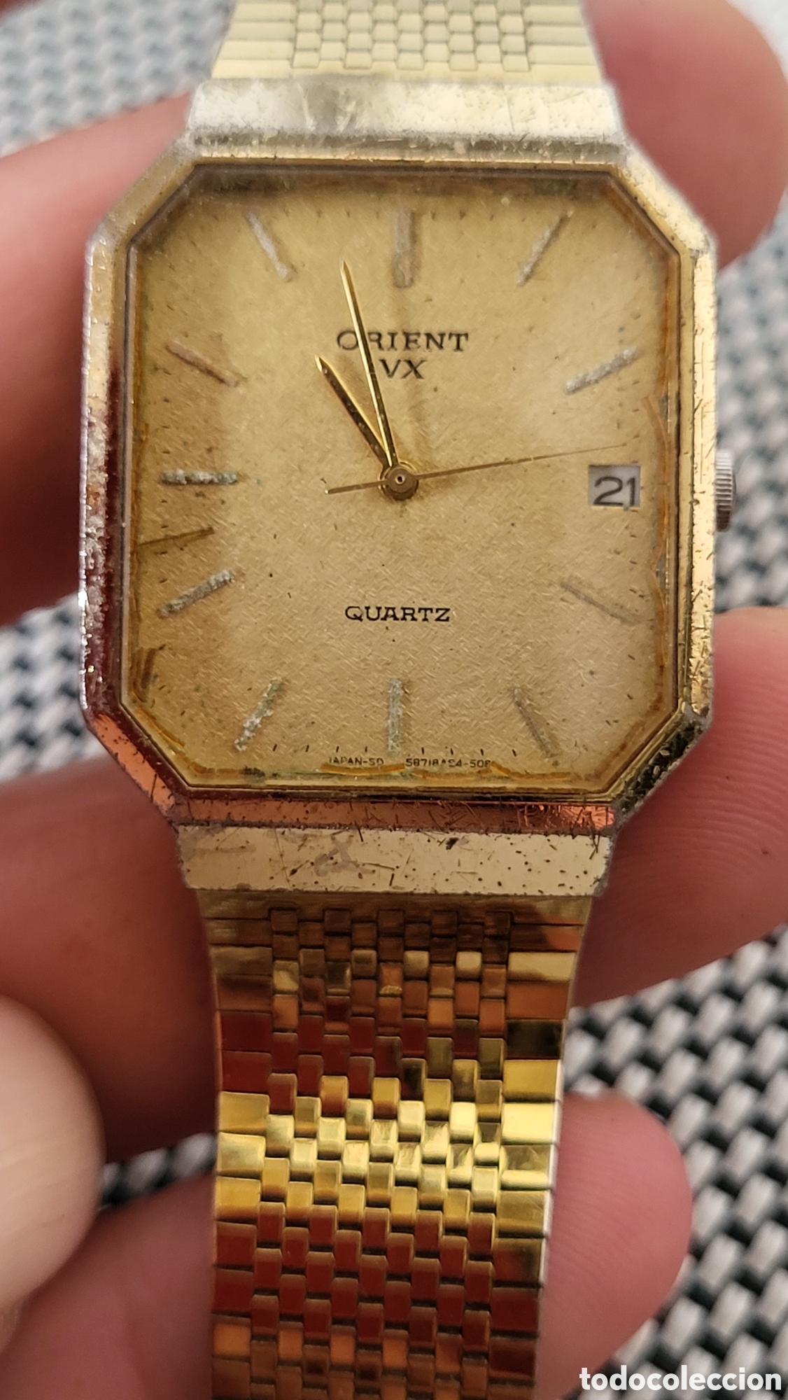 Vintage: Reloj pulsera quartz Se&ntilde;ora Orient