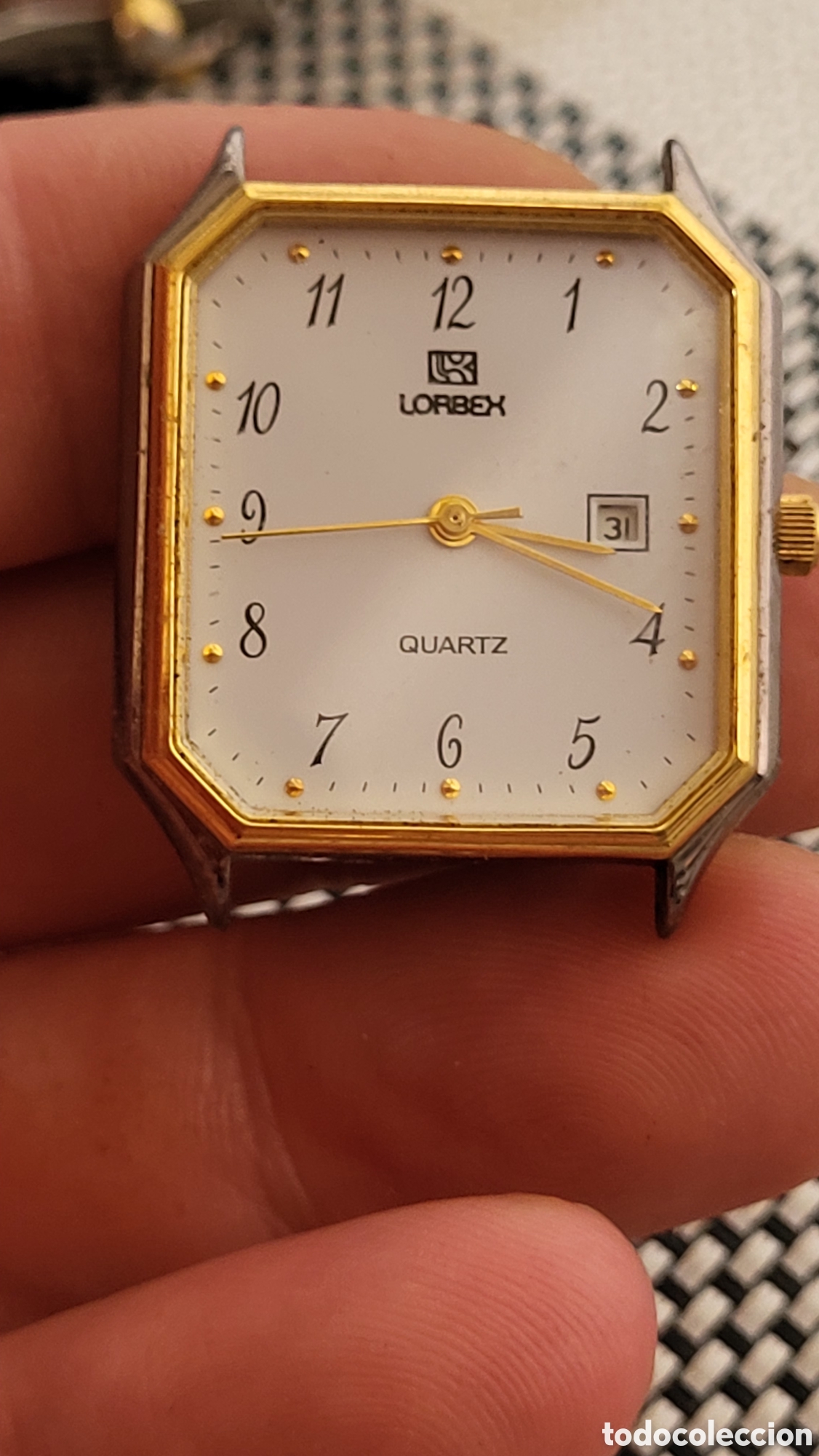 Vintage: Reloj pulsera quartz Se&ntilde;ora Lorbex