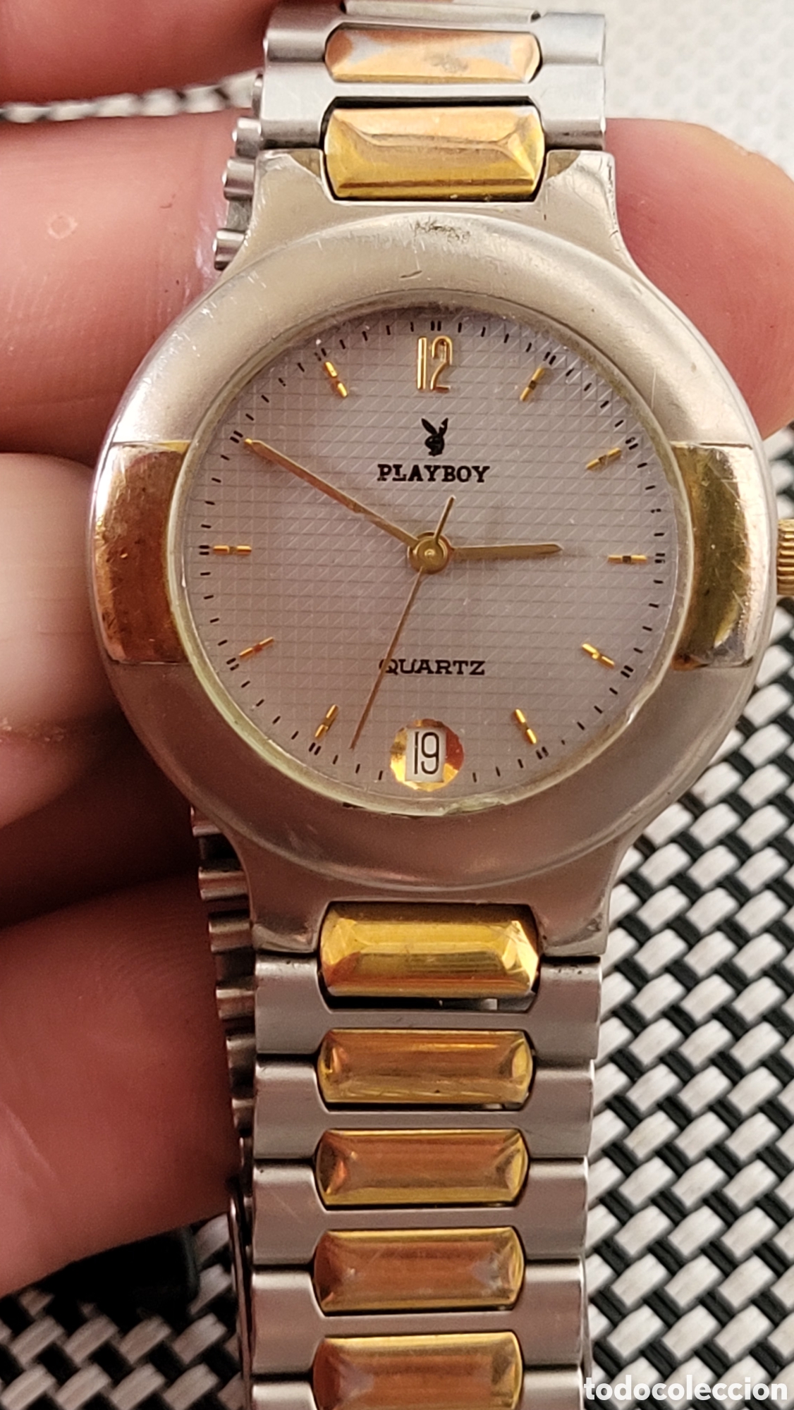 Vintage: Reloj pulsera quartz Playboy - Foto 2