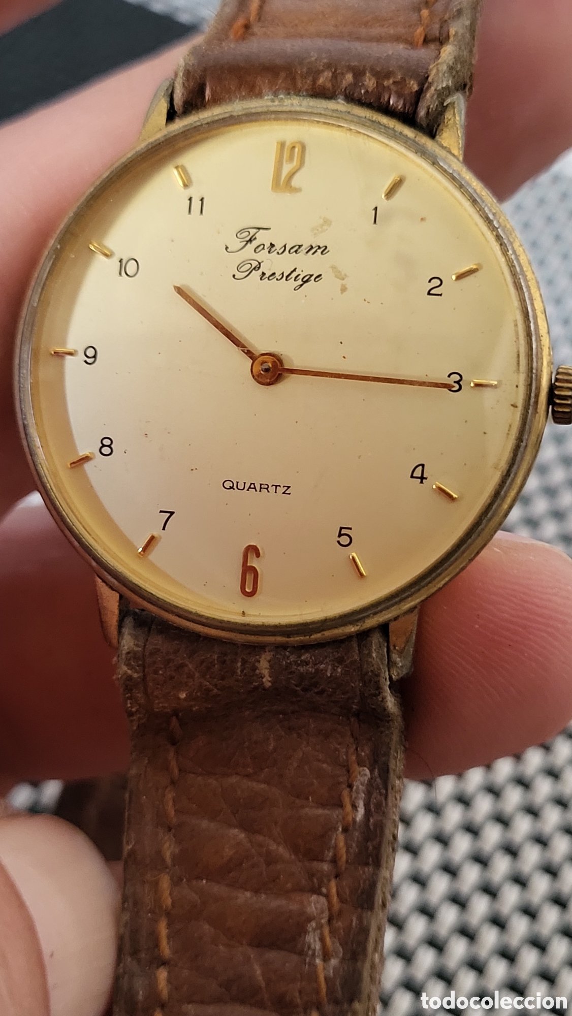 Vintage: Reloj pulsera quartz Forsan Prestige