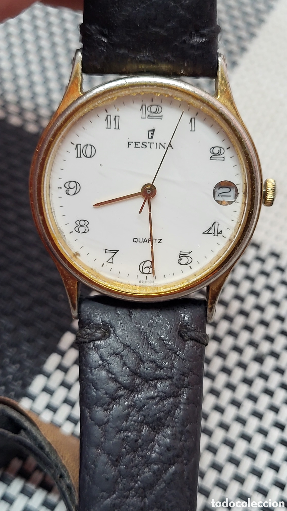 Vintage: Reloj pulsera quartz Se&ntilde;ora Festina