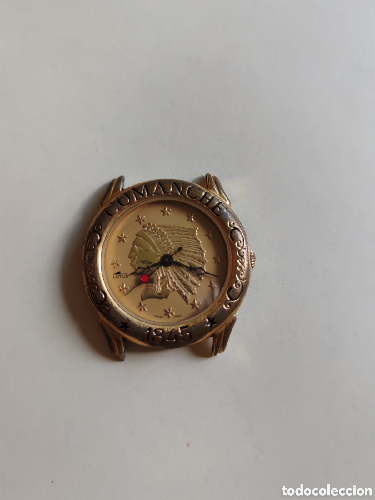 Vintage: Esfera de reloj a&ntilde;os 80 Lotus Comanche.