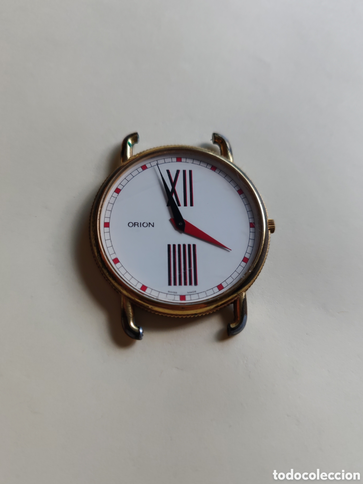 Vintage: Esfera de reloj Orion. Swiss made. A&ntilde;os 80