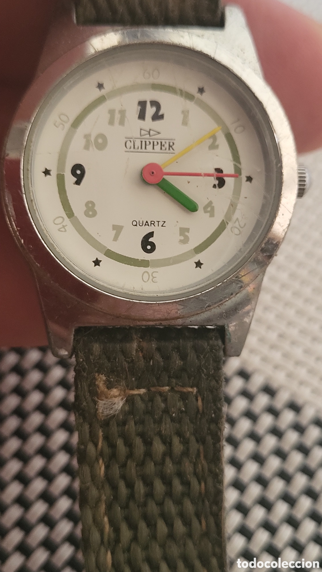 Vintage: Reloj pulsera quartz Se&ntilde;ora Clipper - Foto 2