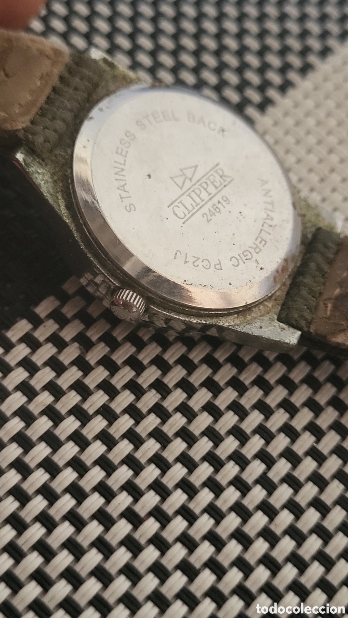 Vintage: Reloj pulsera quartz Se&ntilde;ora Clipper - Foto 3