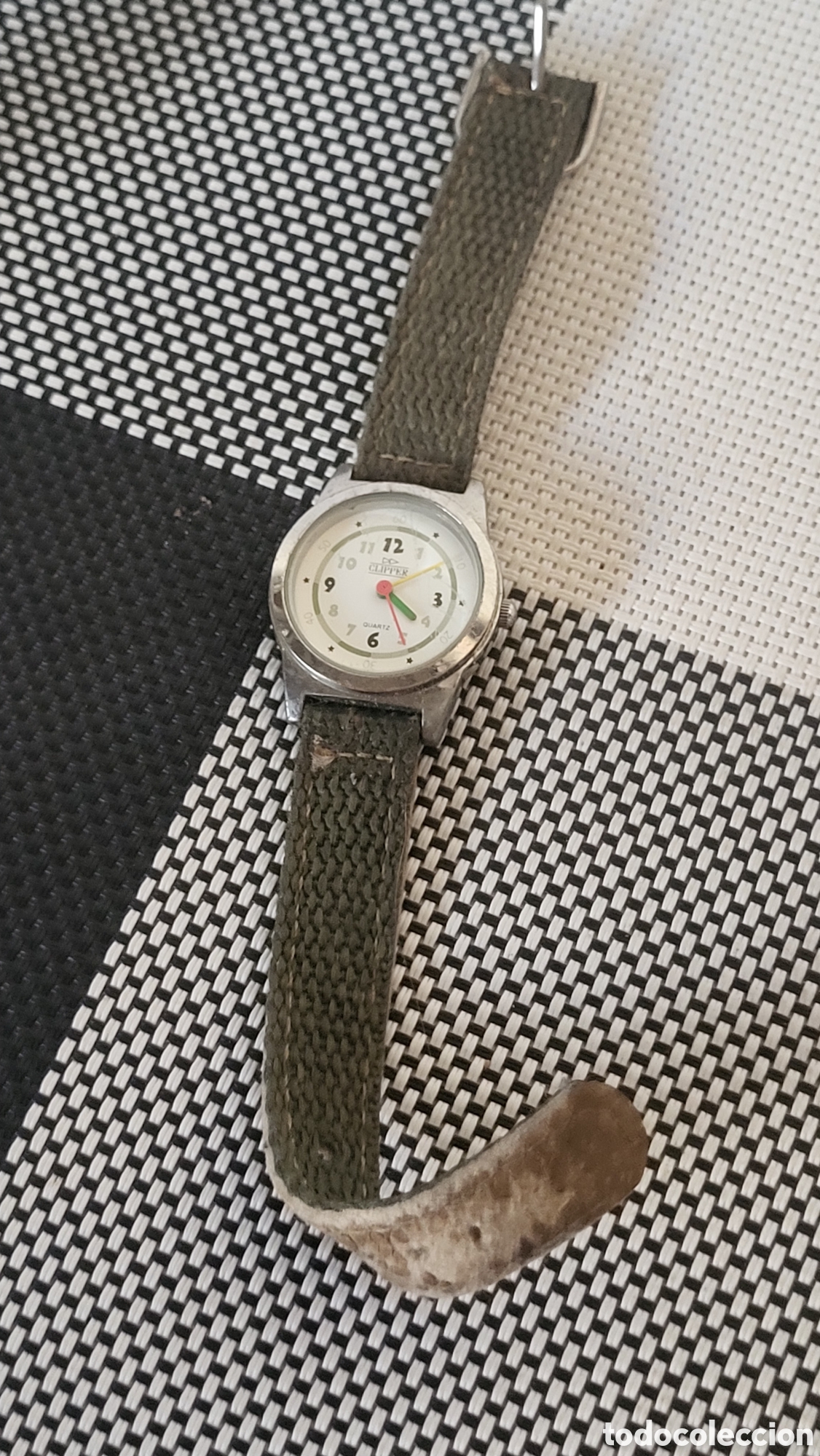 Vintage: Reloj pulsera quartz Se&ntilde;ora Clipper - Foto 4