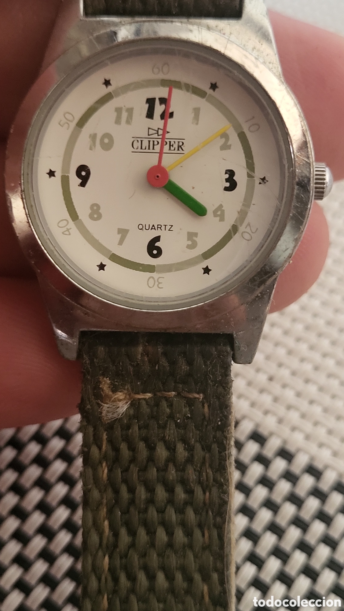 Vintage: Reloj pulsera quartz Se&ntilde;ora Clipper